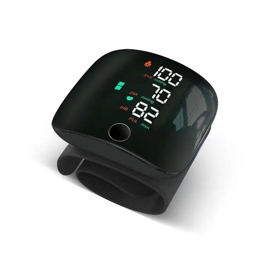 Misuratore di Pressione da Polso con Schermo LED e Voce