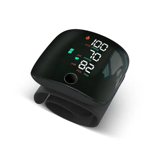 Misuratore di Pressione da Polso con Schermo LED e Voce